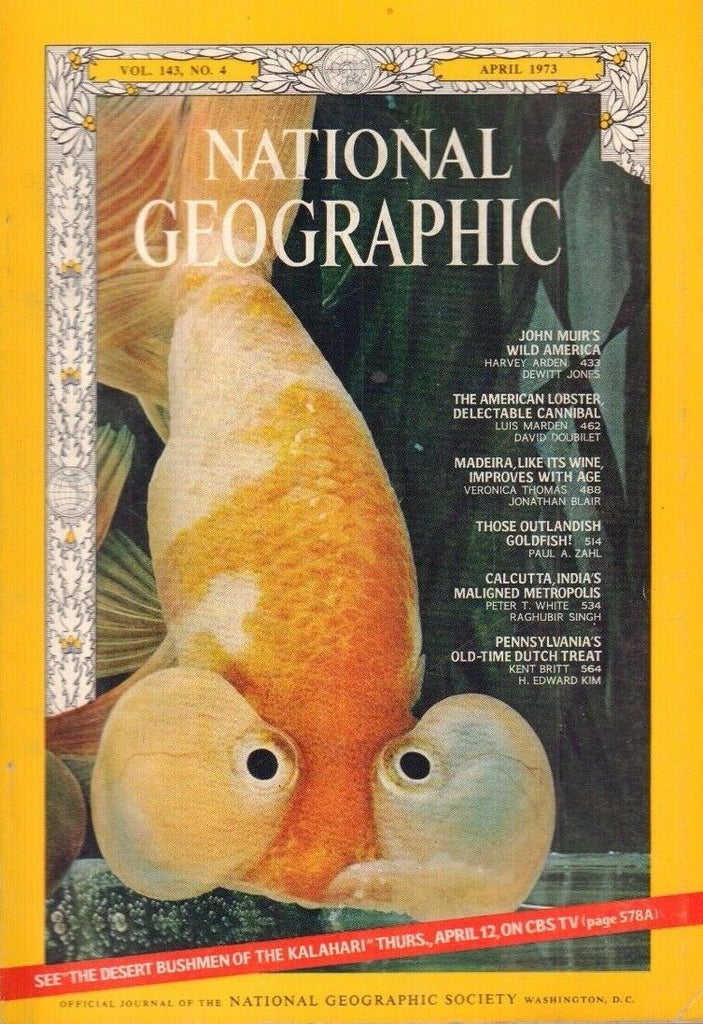 National Geographic April 1973 John Muirs Wild America 020717DBE