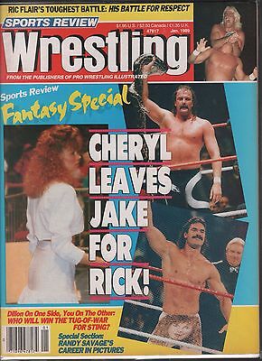 Sports Review Wrestling January 1989 "Fantasy Special" EX 120815DBE