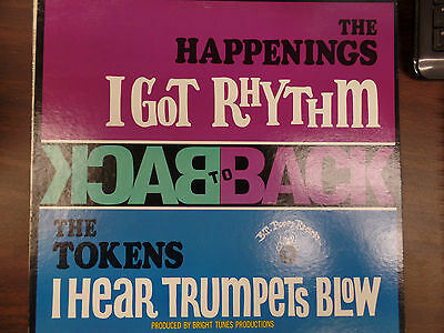 BACK TO BACK THE TOKENS 33 RPM EX 110615 TLJ