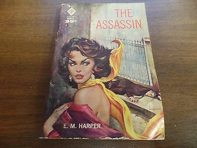 The Assassin E.M. Harper Diamond Books 1960 143pgs Mystery Novel 121415ame