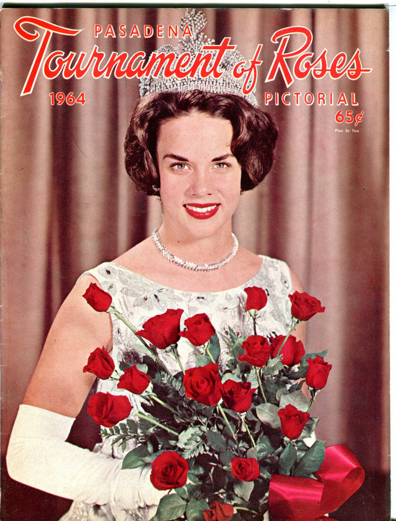Tournament Of Roses Pasadena Rose Bowl Parade Pictorial 1964 VGEX 081716jhe