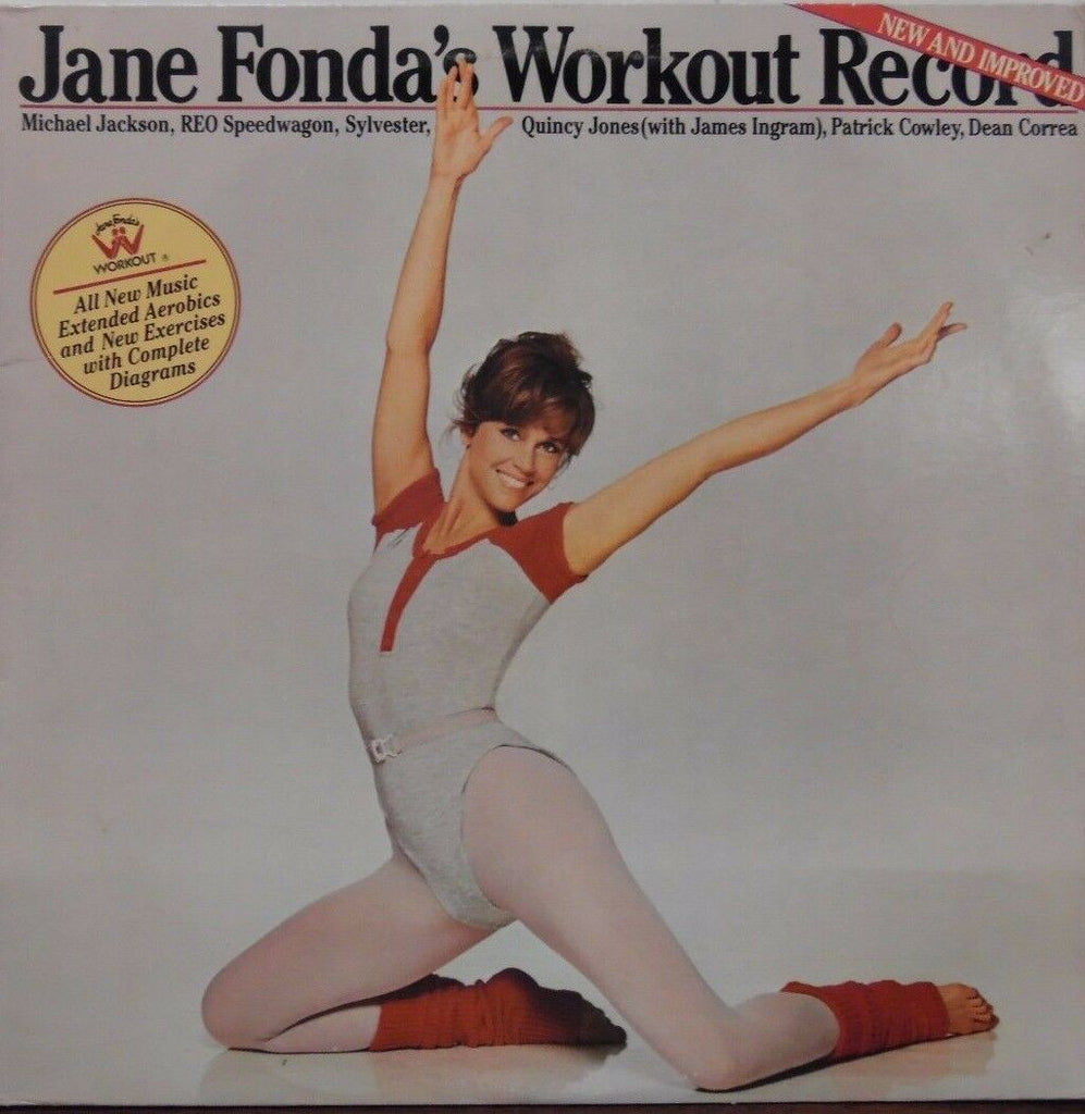 Jane Fonda's Workout Record New and Improved 33RPM BL-39288 091216LLE