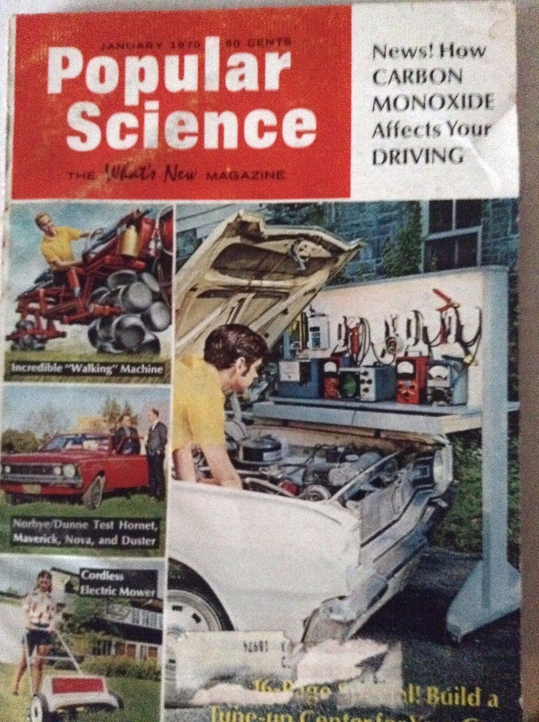 Popular Science Magazine Build A Tuneup Center January 1970 081917nonrh