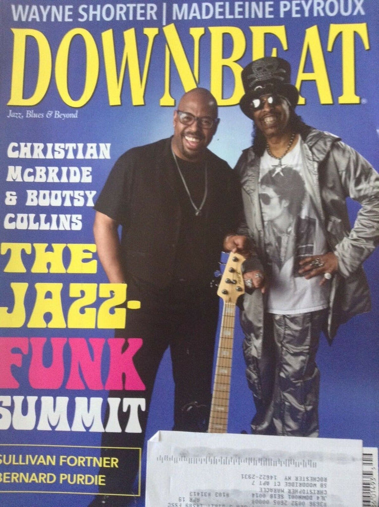 Downbeat Magazine Chritian McBride & Bootsy Collins September 2018 120118nonrh