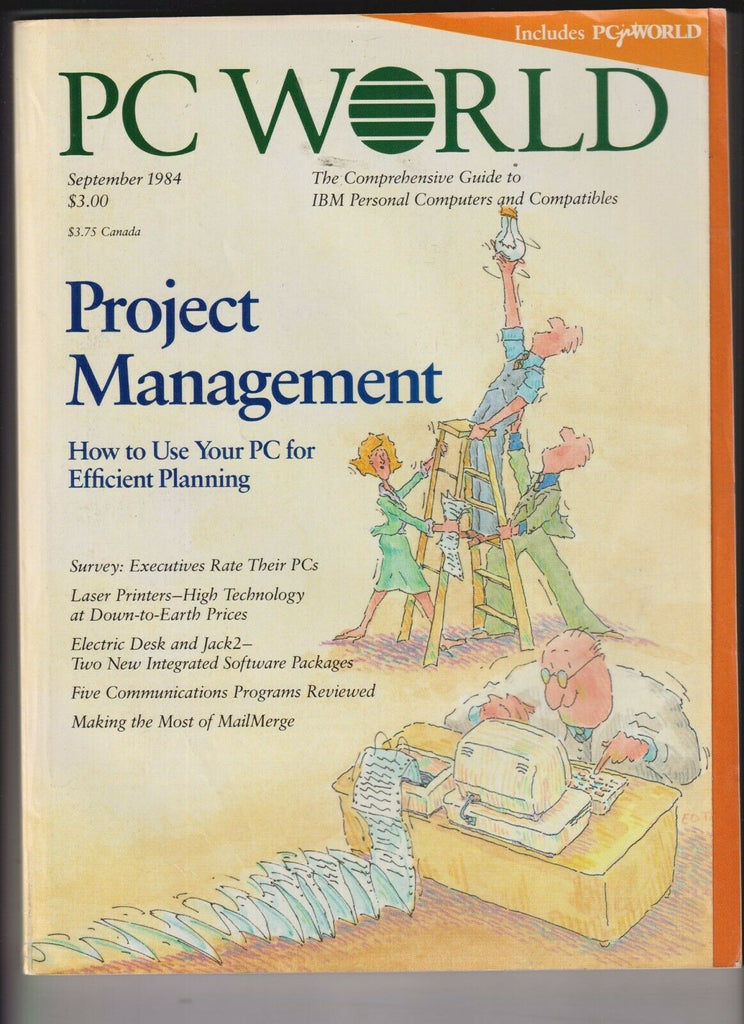 PC World Mag Project Management Efficient Planning September 1984 121019nonr