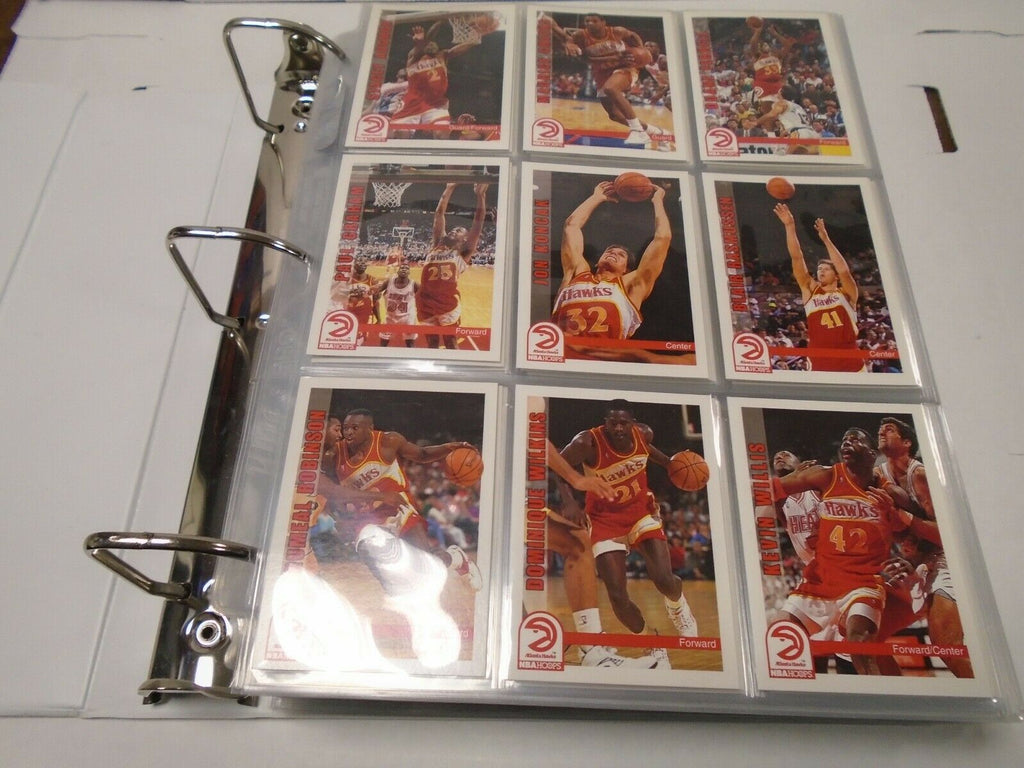 NBA Hoops 92'-93' Basketball Complete 490 Card Set w/Inserts MJ 121219AMCS