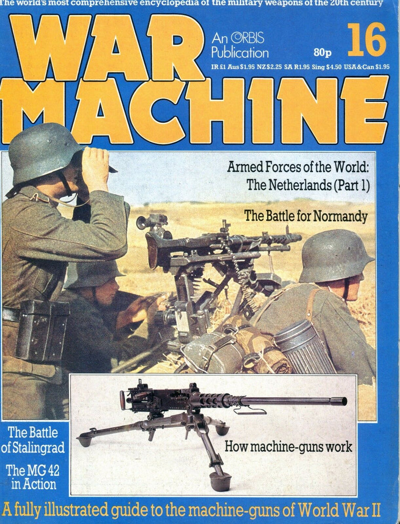 War Machine Magazine 1983 Battle For Normandy Machine Guns 071017nonjhe