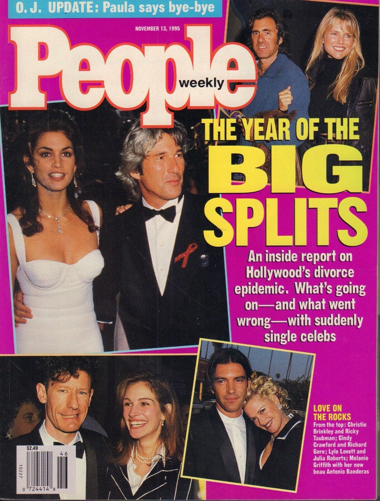 People Weekly November 13 1995 Richard Gere, Julie Roberts 110717nonDBE