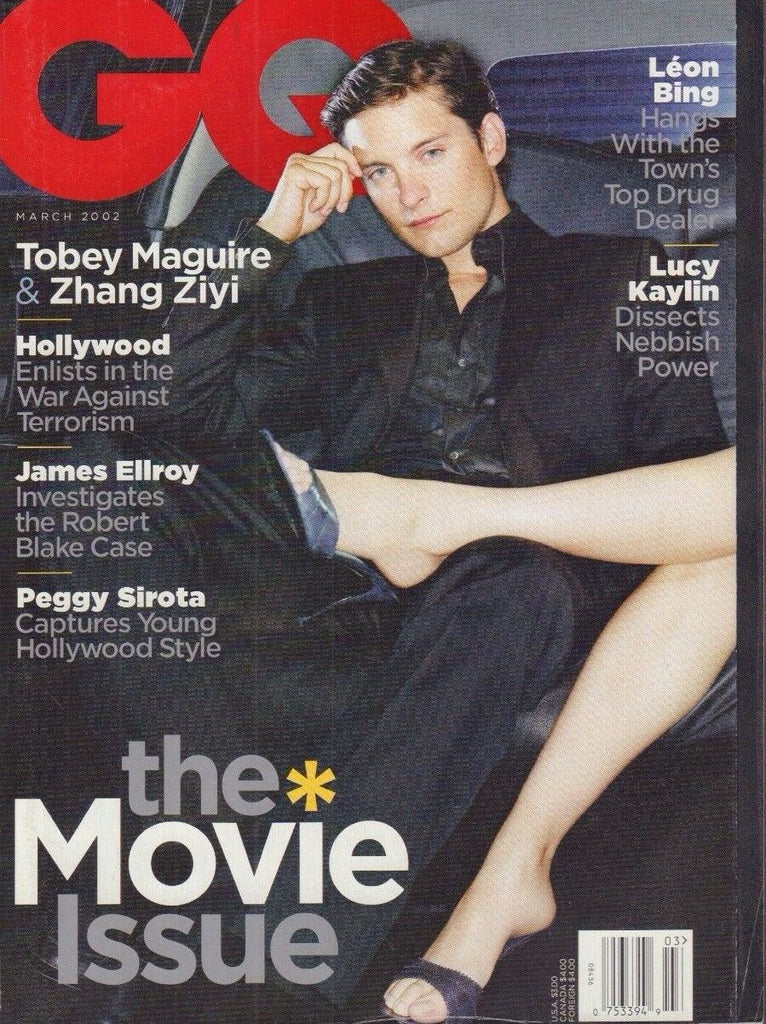 GQ March 2002 Toby Maguire, Zhang Ziyi 020917DBE2