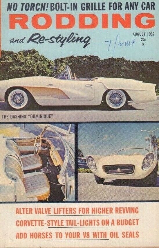 Rodding and Re-Styling August 1962 Ric Shaw Saul Perle Harry Bradley 122218DBE