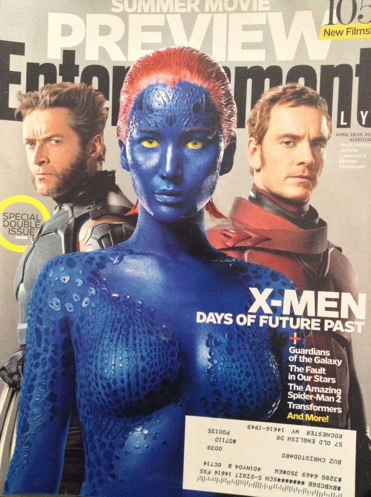 Entertainment Weekly Magazine X-Men Days Of Future April 25, 2014 122817nonrh