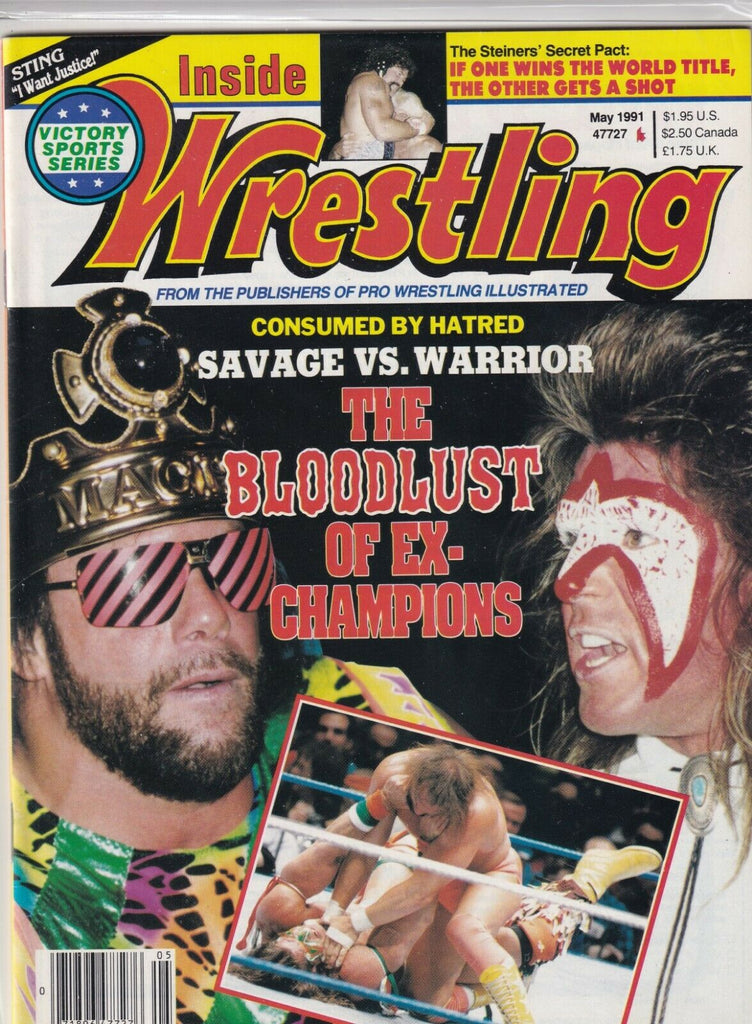 Inside Wrestling Randy Savage Road Warrior May 1991 061919nonr