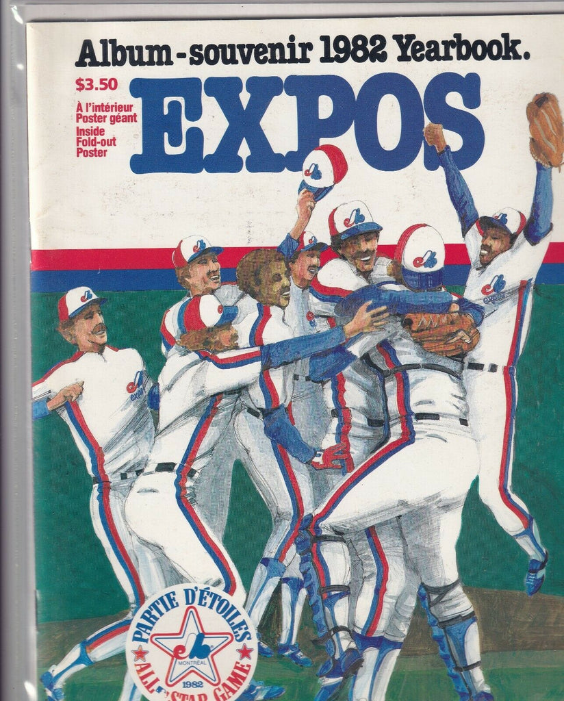 Expos Baseball Team Mag 1982 Yearbook 070419nonr