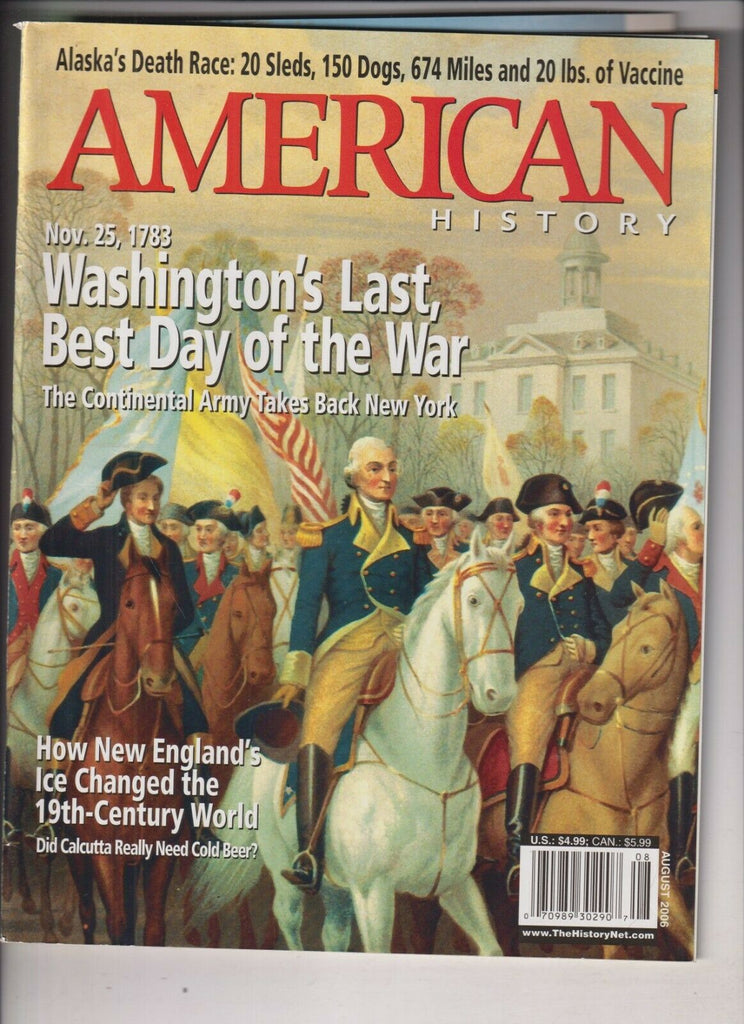 American History Mag George Washington's Best Day August 2006 032720nonrh