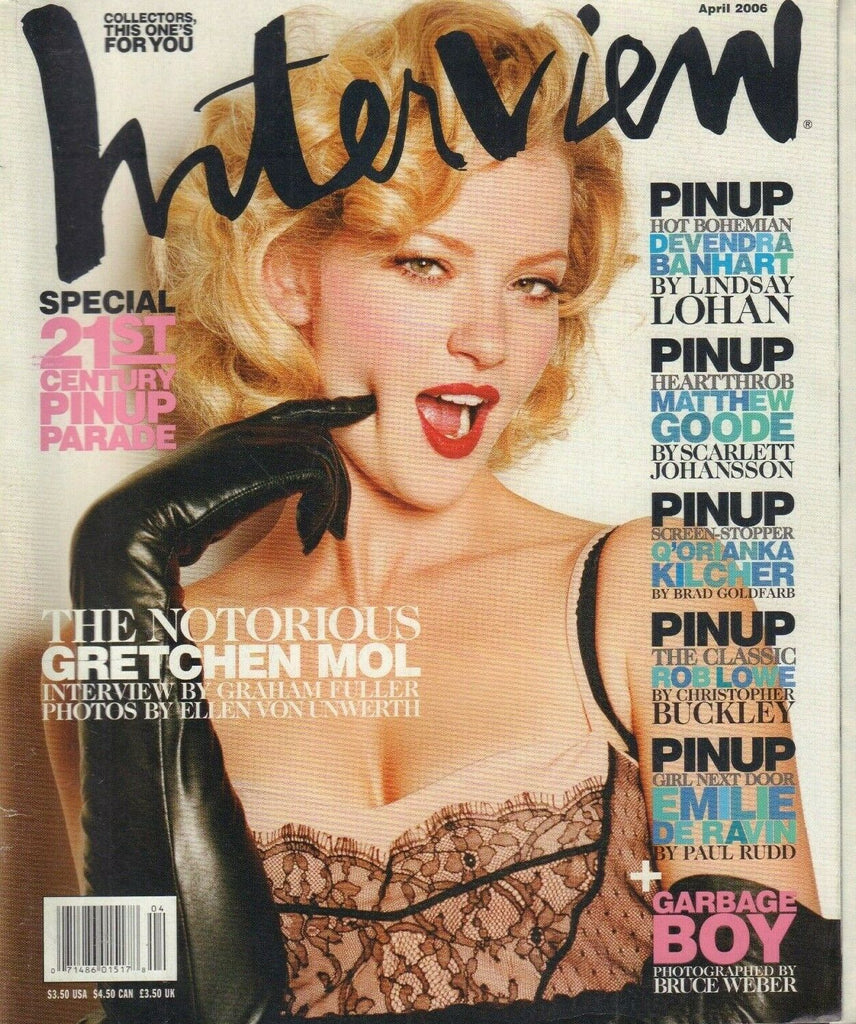 Interview April 2006 Gretchen Mol Emilie Paul Rudd Ellen Von Unwerth 030719DBE
