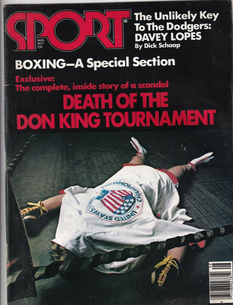 Sport Magazine Death Of The Don King Tournament August 1977 071719nonr