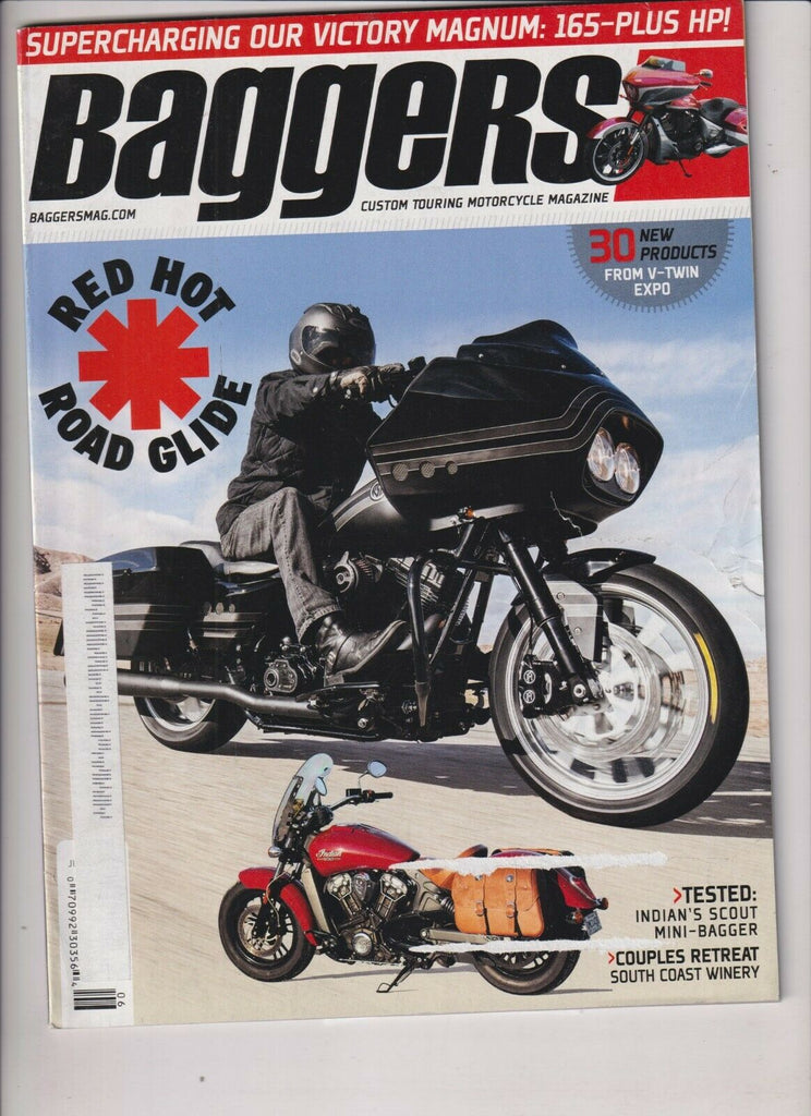Baggers Motorcycle Magazine Red Hot Road Glide June 2015 112219nonr