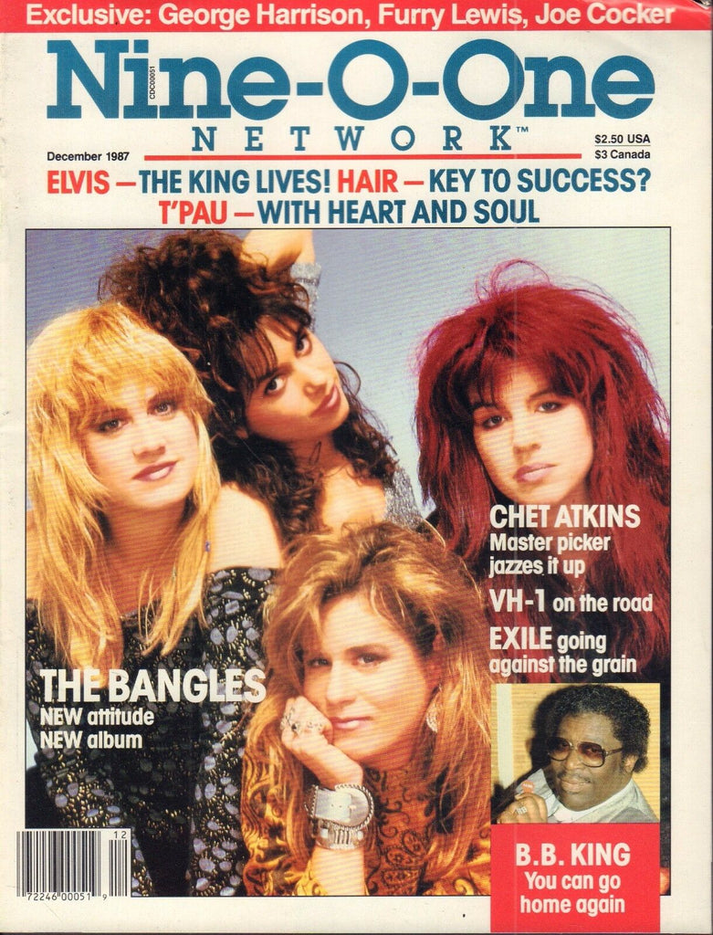 Nine-O-One December 1987 Network Elvis, Chet Atkins ,B.B. King 050617nonDBE