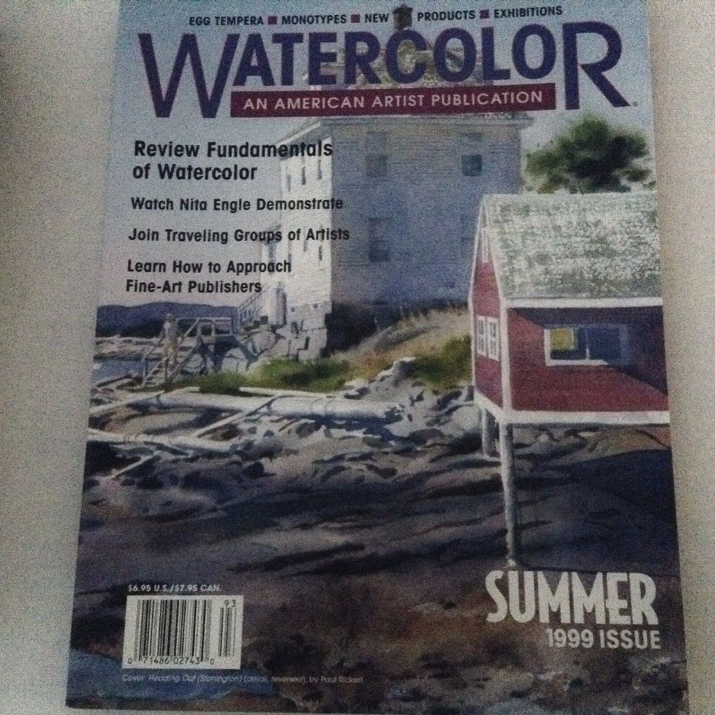 Watercolor Magazine Fundamentals Of Watercolor Summer 1999 061717nonrh2