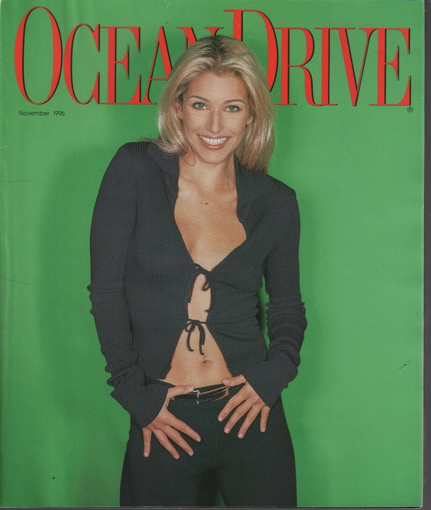 Ocean Drive November 1996 Edith Serrano Vintage Fashion Magazine 091619AME