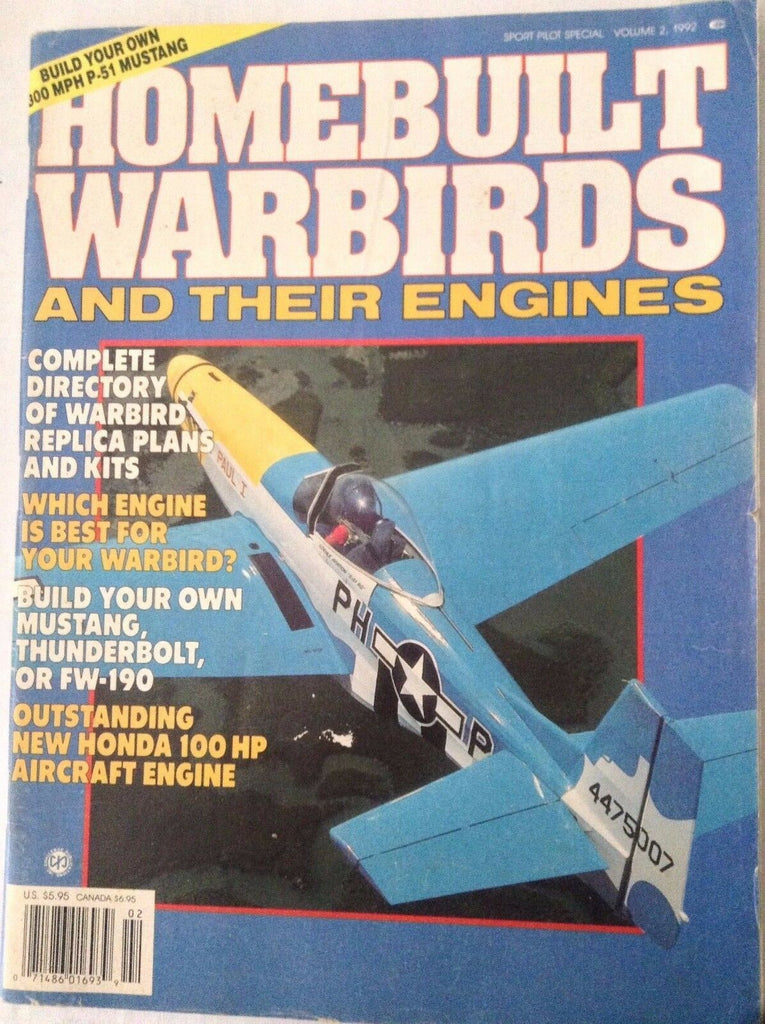 Homebuilt Warbirds Magazine Complete Directory Special 1992 081917nonrh