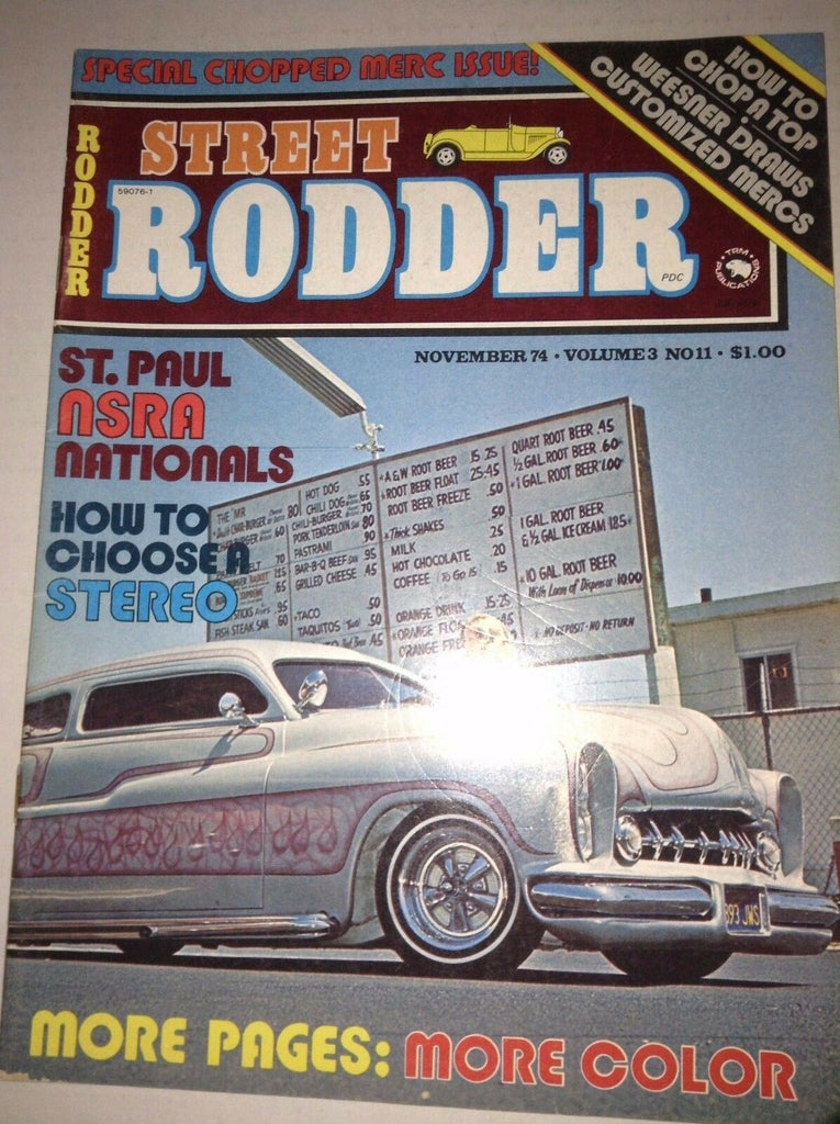 Street Rodder Magazine St. Paul NSRA Nationals November 1974 041817nonrh2