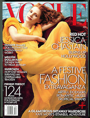 Vogue Magazine December 2013 Jessica Chastain EX 071016jhe