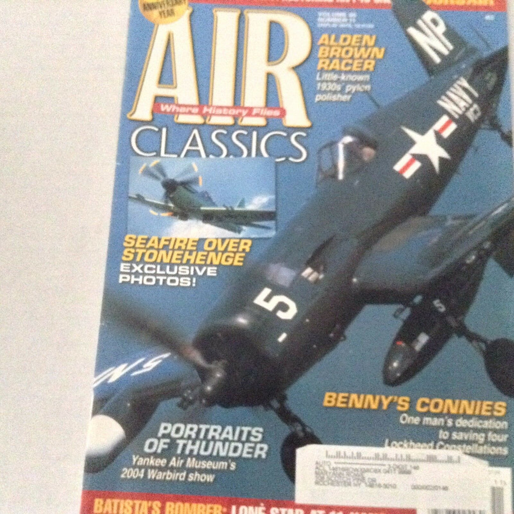 Air Classics Magazine Seafire Over Stonehenge Vol.40 No.11 062217nonrh2