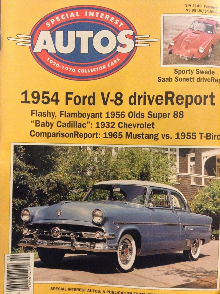 Special Interest Autos Magazine 1954 Ford V-8 February 1995 042118nonrh