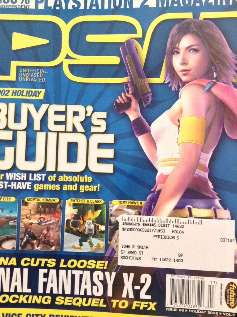 PSM Playstation Magazine Buyer's Guide Holiday 2002 070518nonrh