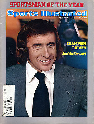 Sports Illustrated Magazine December 24 1973 Jackie Stewart VGEX 031516jhe