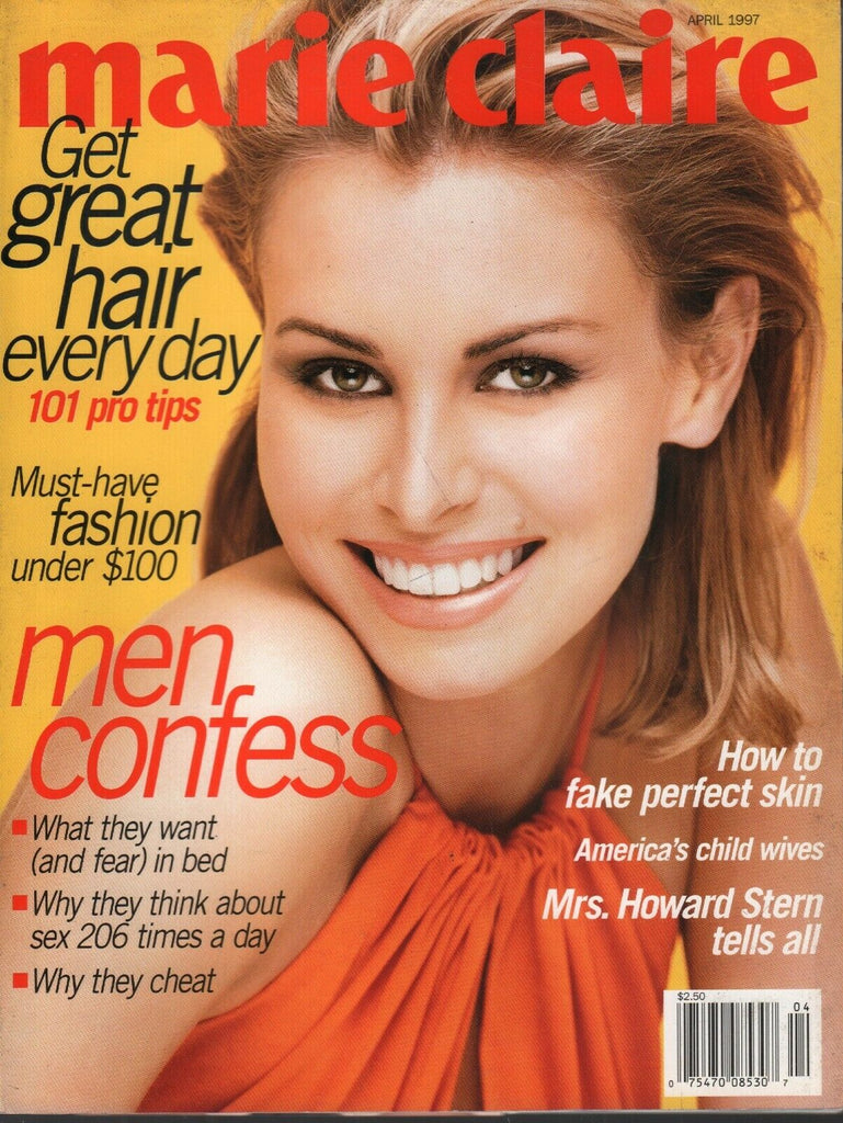 Marie Claire Fashion Magazine April 1997 Niki Taylor Alison Berns 091020ame