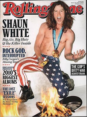 Rolling Stone March 18 2010 Shaun White, Billy Corgan EX 121815DBE2