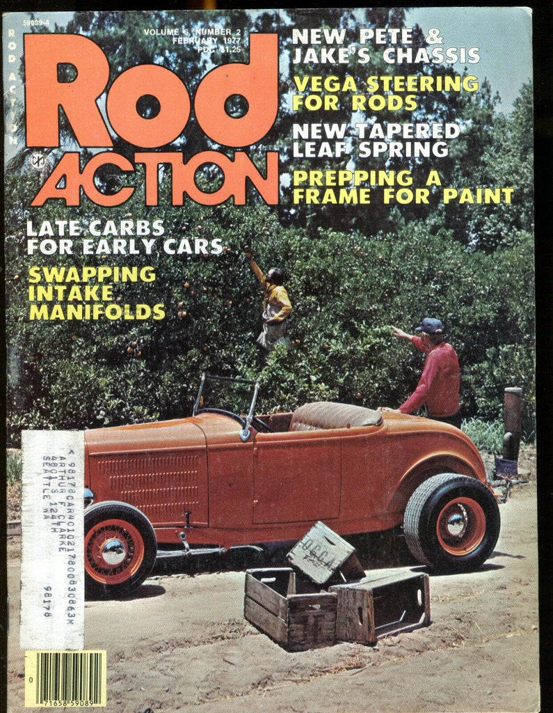 Rod Action Magazine February 1977 Vega Steering EX w/ML 032017nonjhe