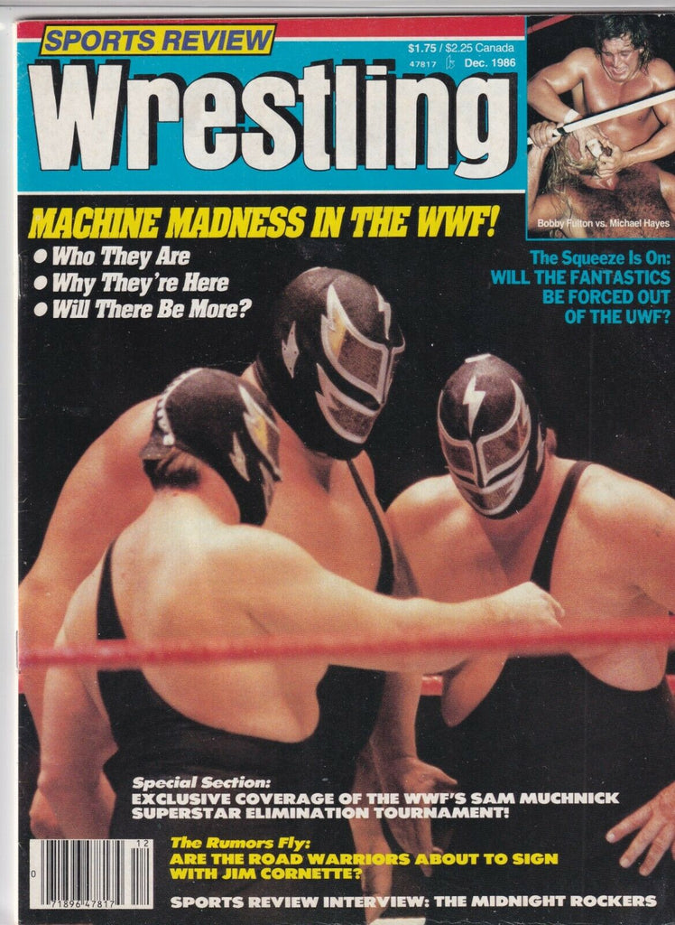 Sports Review Wrestling ASam Muchnick Road Warriors December 1986 060419nonr
