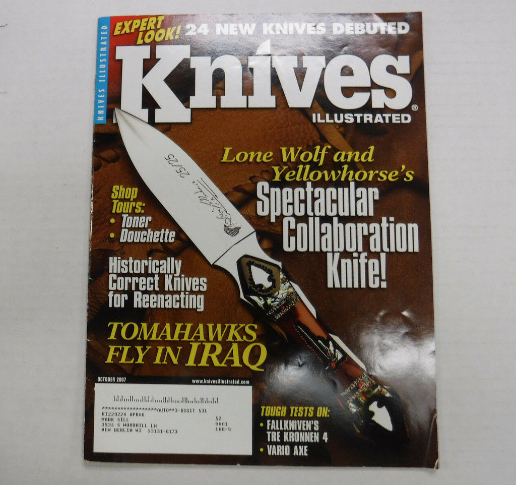 Knives Magazine Tomahawks Fly In Iraw October 2007 111416R