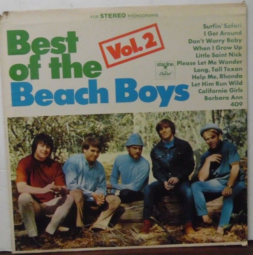 Best of the Beach Boys Vol. 2 vinyl DT502706 092318LLE