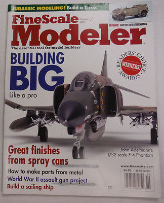 FineScale Modeler Magazine John Adelmann's F-4 Phantom October 2001 042515R