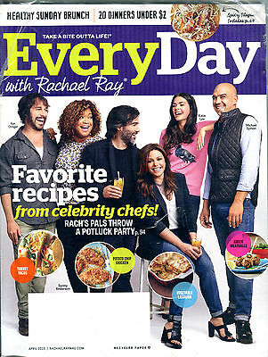 EveryDay With Rachael Ray Magazine April 2015 Favorite Recipes EX 052616jhe