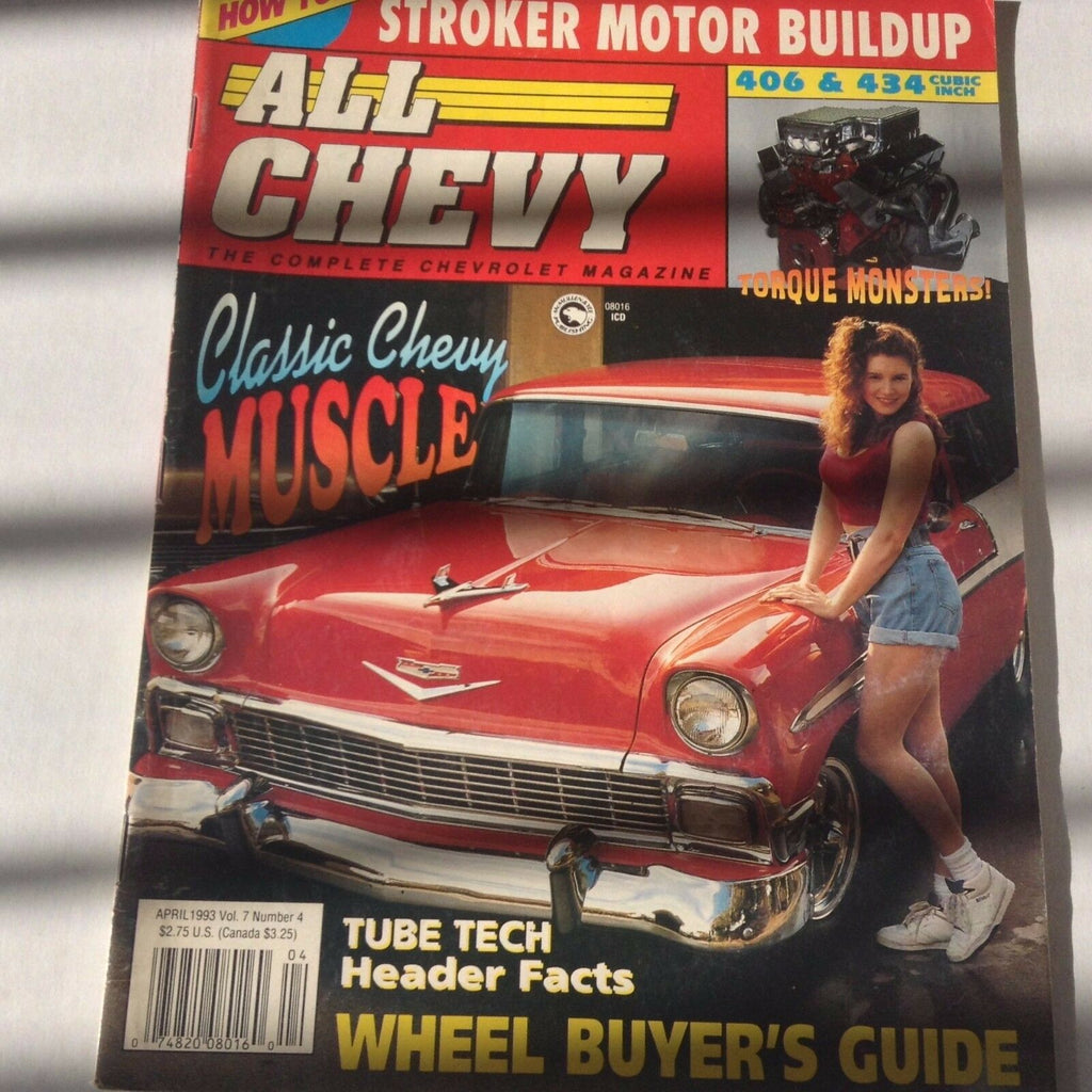 All Chevy Magazine Classic Chevy Muscle Tube Tech April 1993 060817nonrh