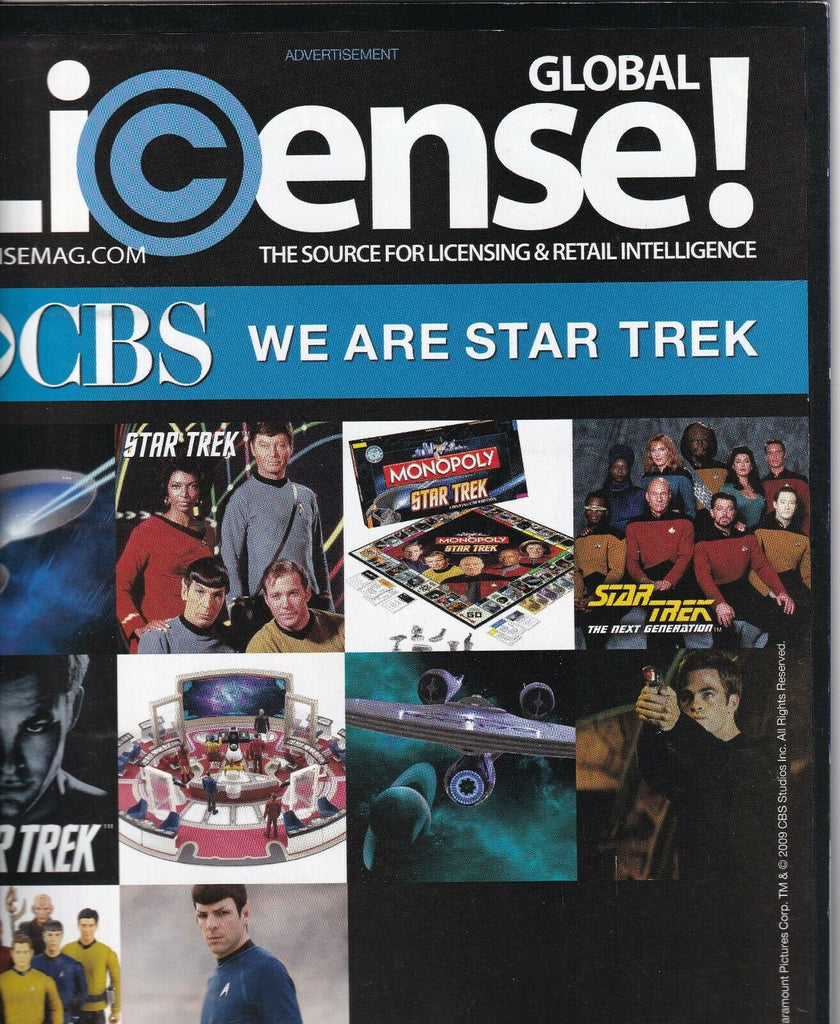 Global License! Magazine CBS Star Trek May 2009 051719nonr