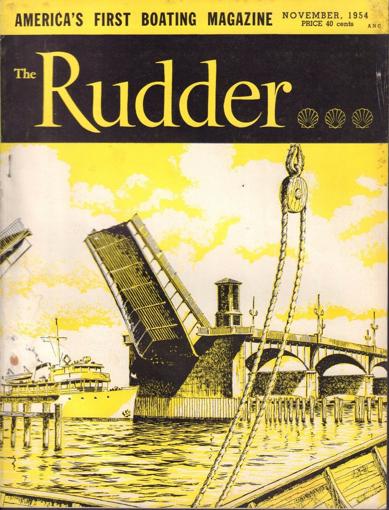 The Rudder November 1954 Bridge of Lions Florida 032217nonDBE