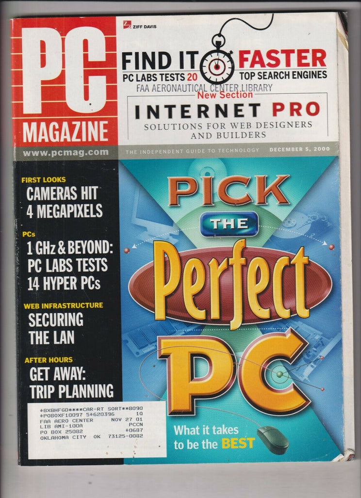 PC Mag Pick The Perfect PC December 5, 2000 021920nonr