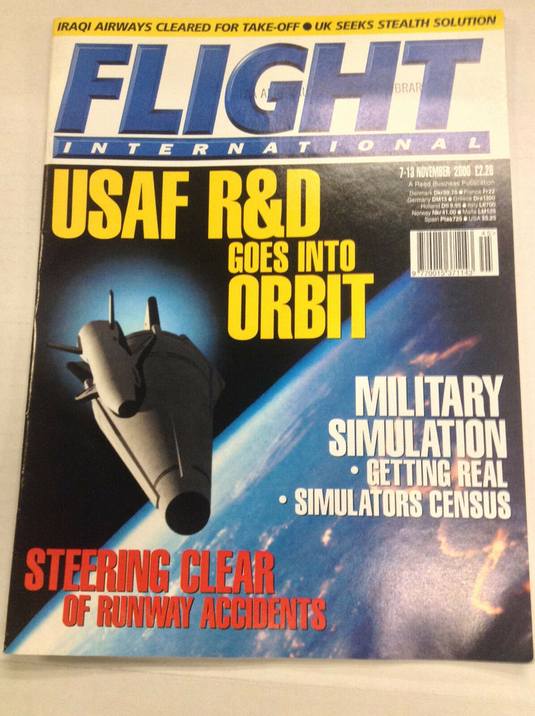 Flight International Magazine USAF R&D In Orbit November 2000 FAL 042617nonr2