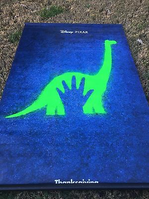 HUGE 5'x8' Good Dinosaur and Bridge of Spies Double Sided Hanging Vinyl Poster