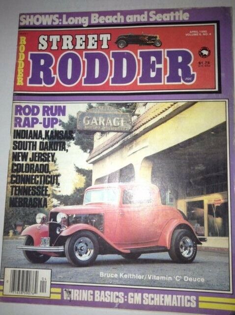 Street Rodder Magazine Rod Run Rap-Up April 1980 041817nonrh2