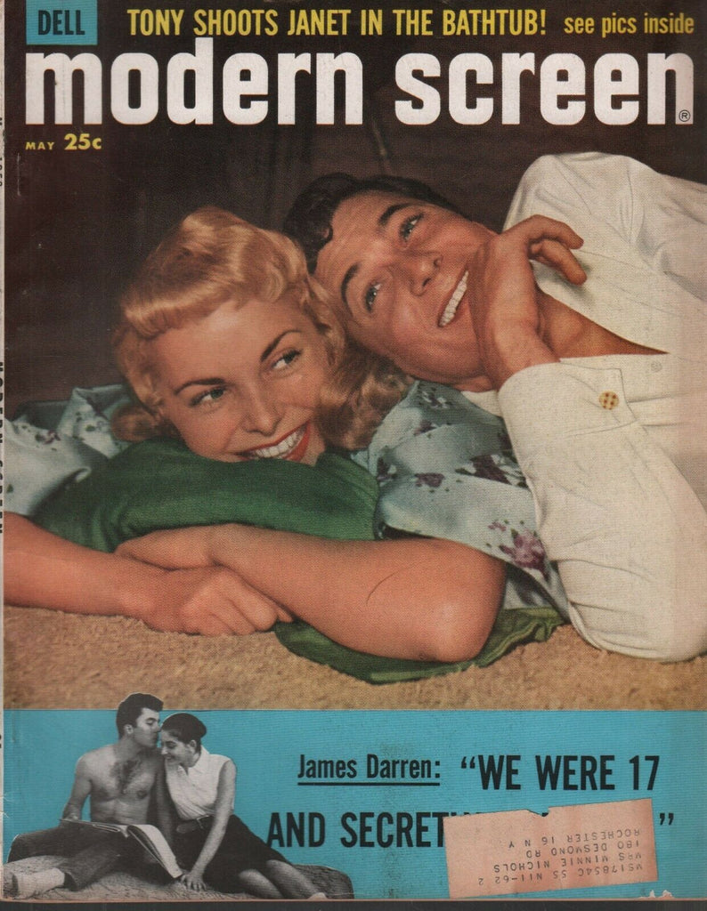 Modern Screen May 1958 James Darren Janet Leigh Pyscho 110119AME