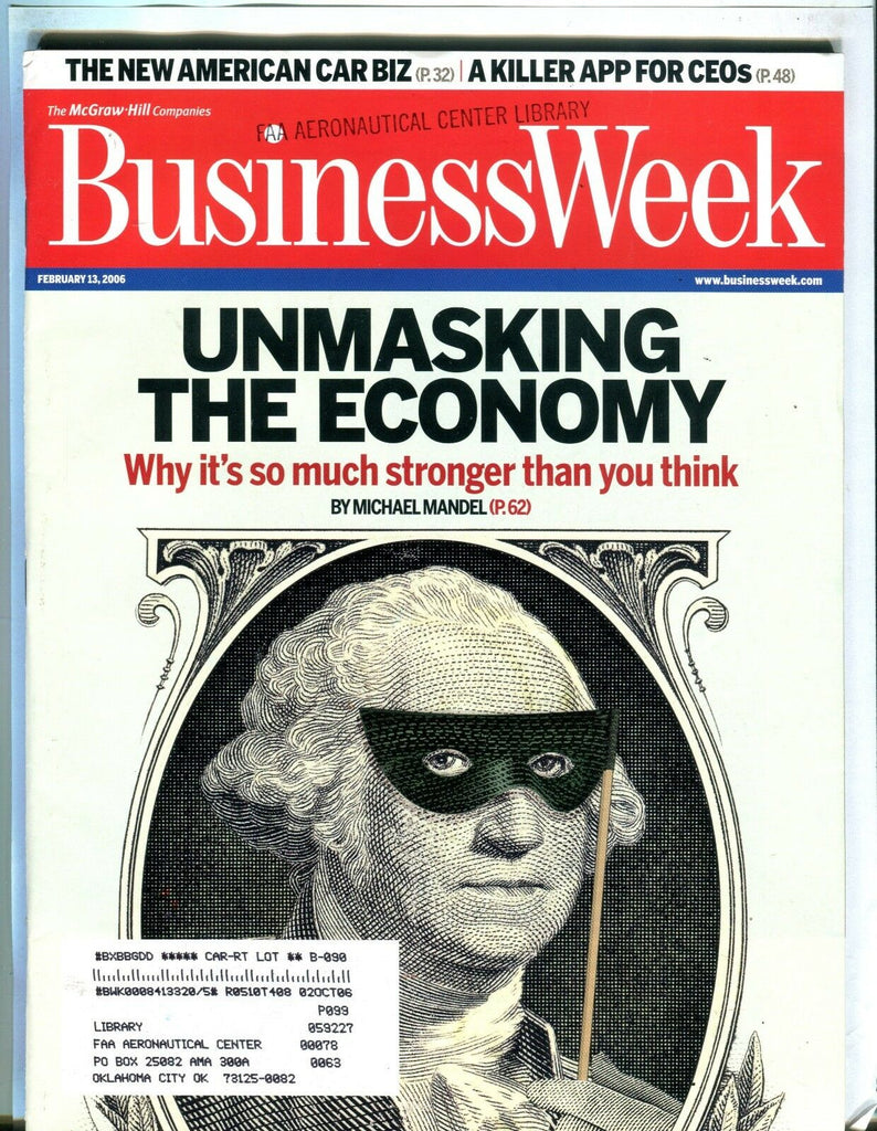 Business Week Magazine February 13 2006 w/ML FAA Library 102016jhe