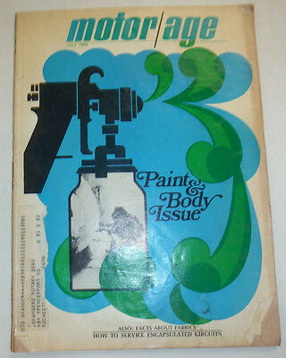 Motor Age Magazine Paint & Body Issue & How To Service July 1969 020515R