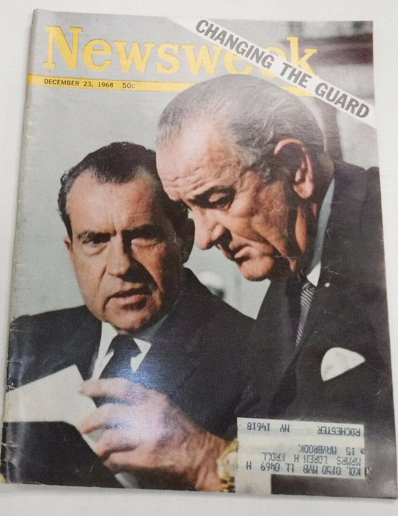 Newsweek Magazine Richard Nixon Kissinger December 1968 VINTAGE 093016R
